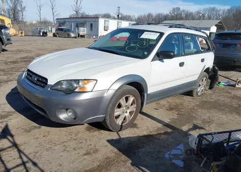 2005 Subaru Outback 2.5I from USA, damaged, VIN 4S4BP61C956370413